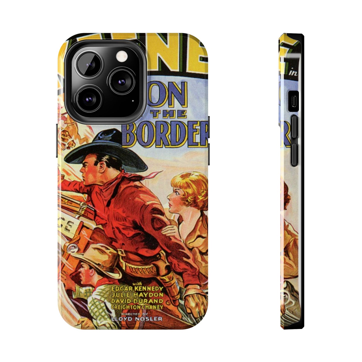 Rustic Heritage Western Tough Phone Cases - Old School Male 