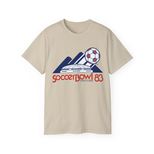 North American Soccer League Soccer Bowl 1983 Unisex Ultra Cotton Tee - Old School Male 