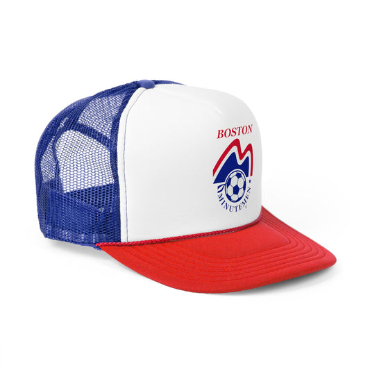 Boston Minutemen NASL Retro Trucker Hat - Old School Male 