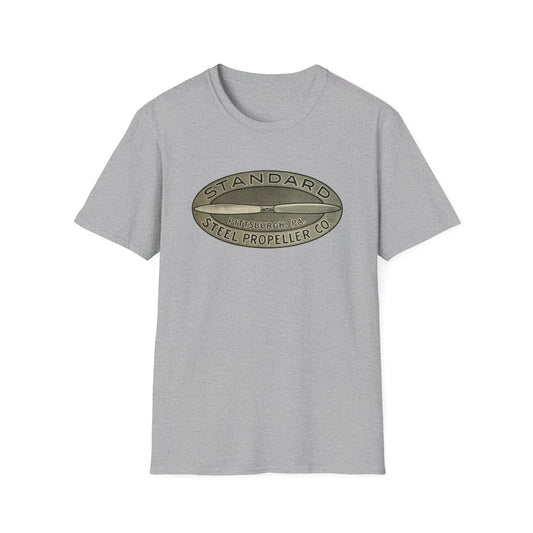 Vintage Propellor Logo Tee - Perfect For Aviation Lovers And Nostalgia Junkies!