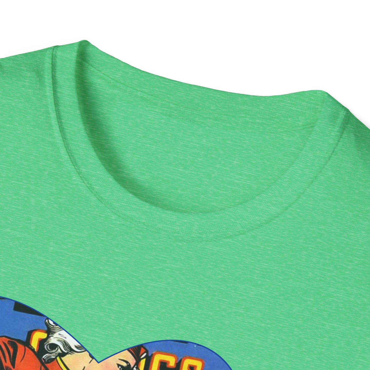 Vintage Comic Book Cover Unisex Softstyle Tee