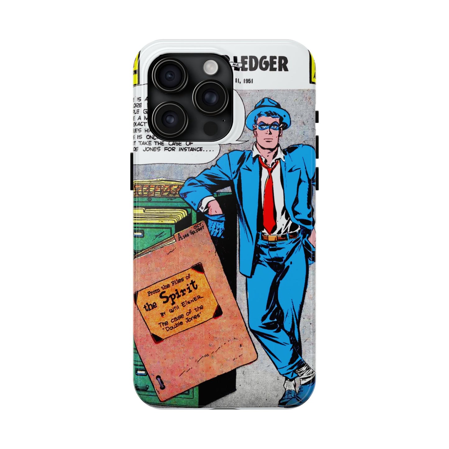 Vintage Spirit Comic Cover Durable Phone Cases - Old School Male 