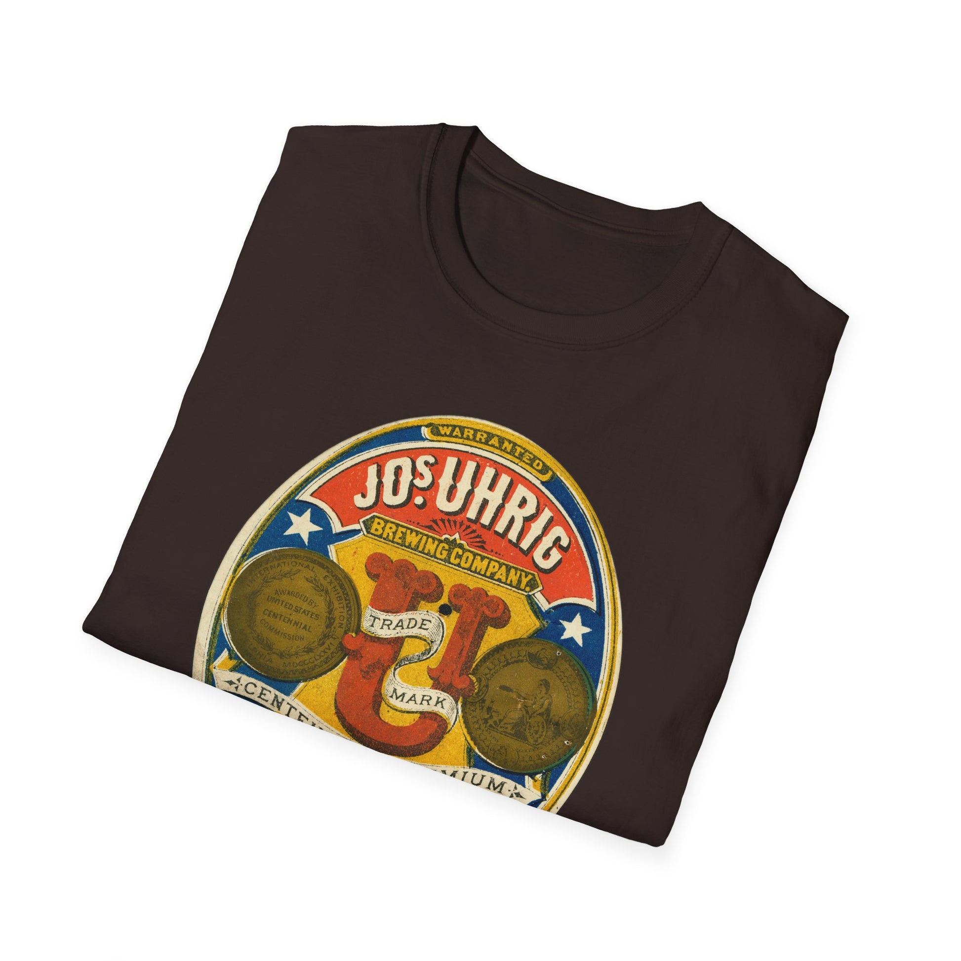 Vintage Brew Enthusiast Tee - Old School Male 