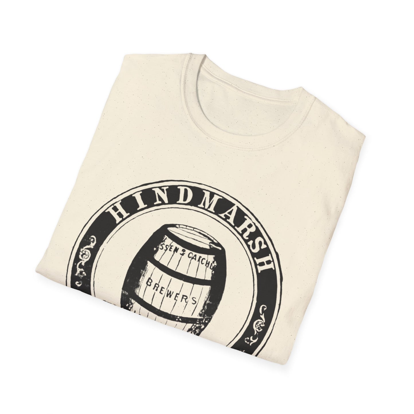 Vintage Hindmarsh Ales Unisex T-Shirt - 100% Cotton Softstyle Tee for Beer Lovers