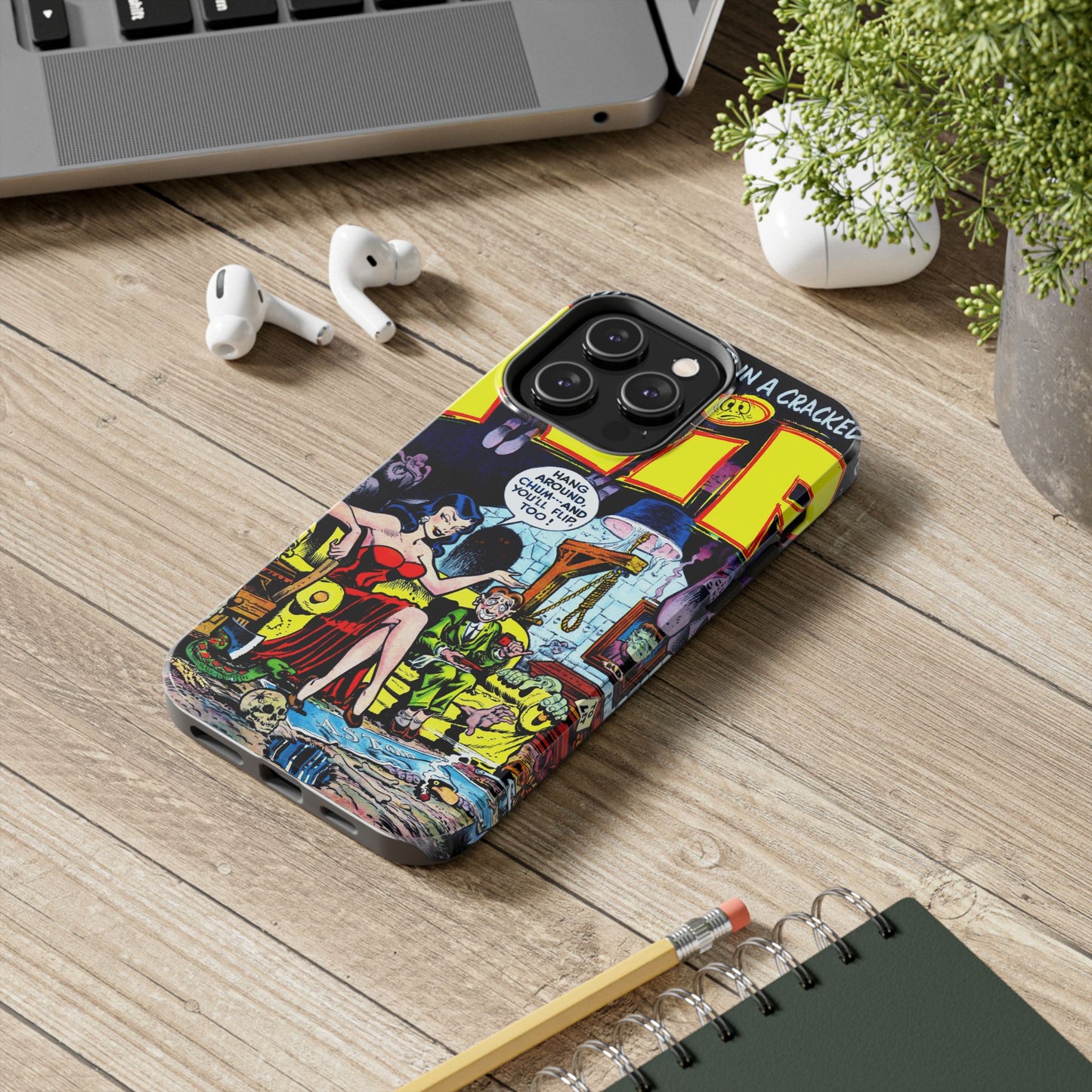 Vintage Comic Book Style Heavy-Duty Phone Cases