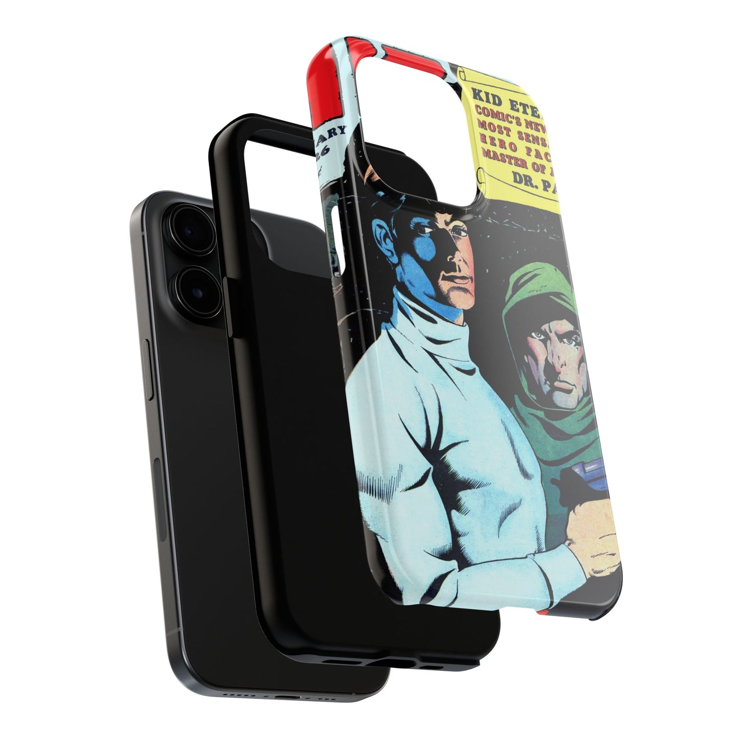 Vintage Comic Book Cover Durable Phone Cases