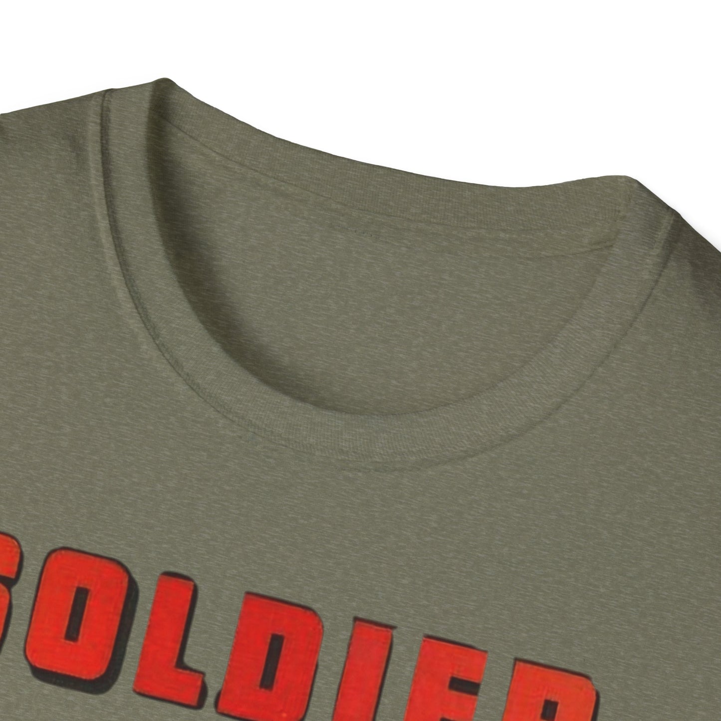 Vintage Retro Soldier Comics Graphic T-Shirt - 100% Cotton Classic Fit Tee