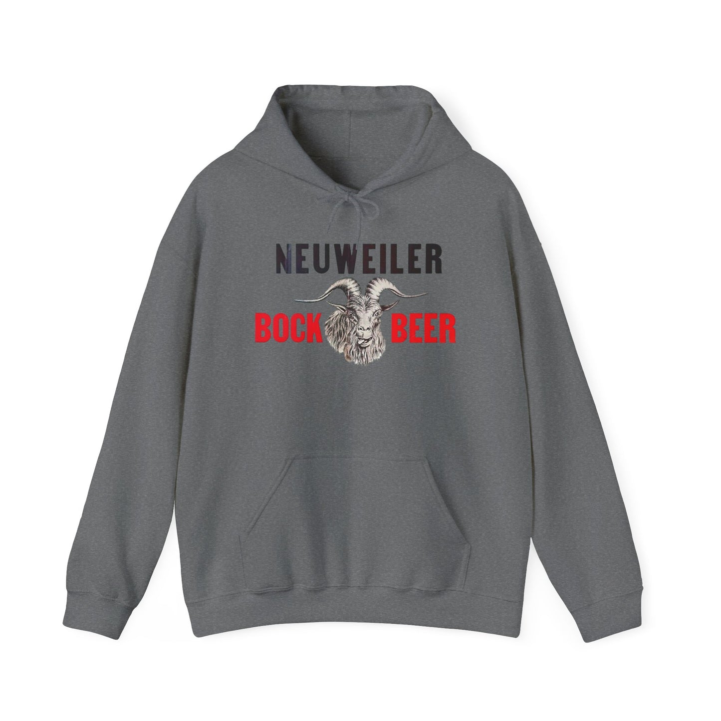 Neuweiler Bock Beer Hoodie - Cozy Unisex Sweatshirt with Kangaroo Pocket & Custom Prints