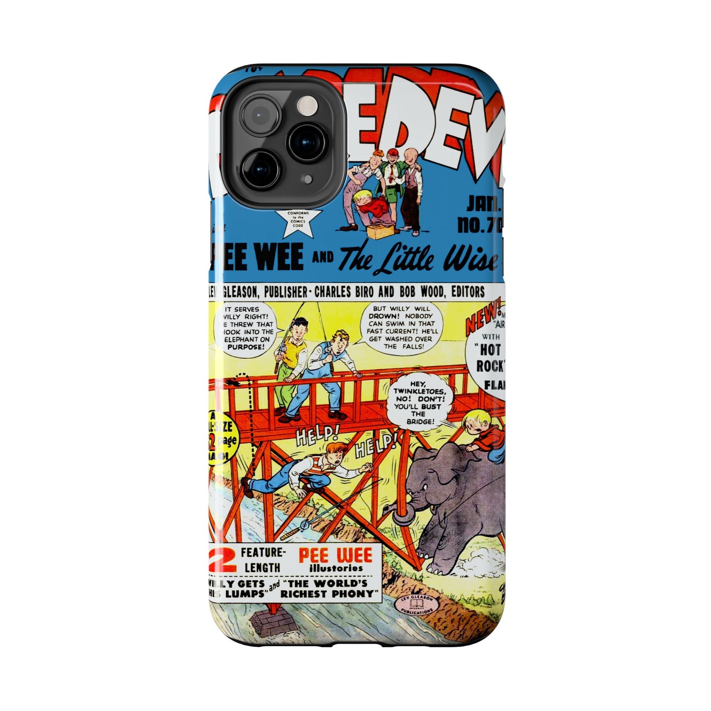 Vintage Comic Book Inspired Phone Case