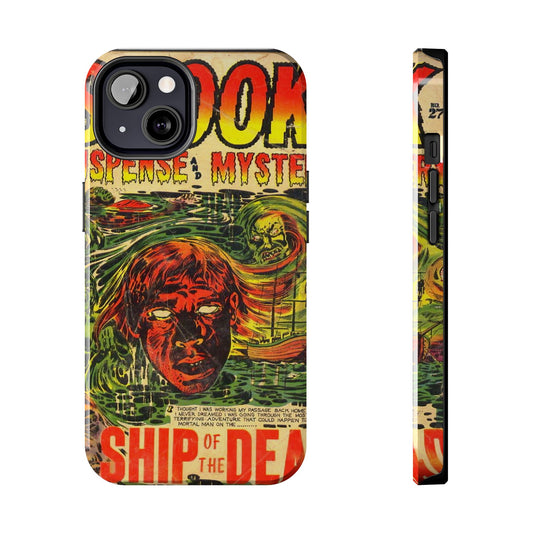 Vintage Horror Comic Phone Cover - Old School Male 