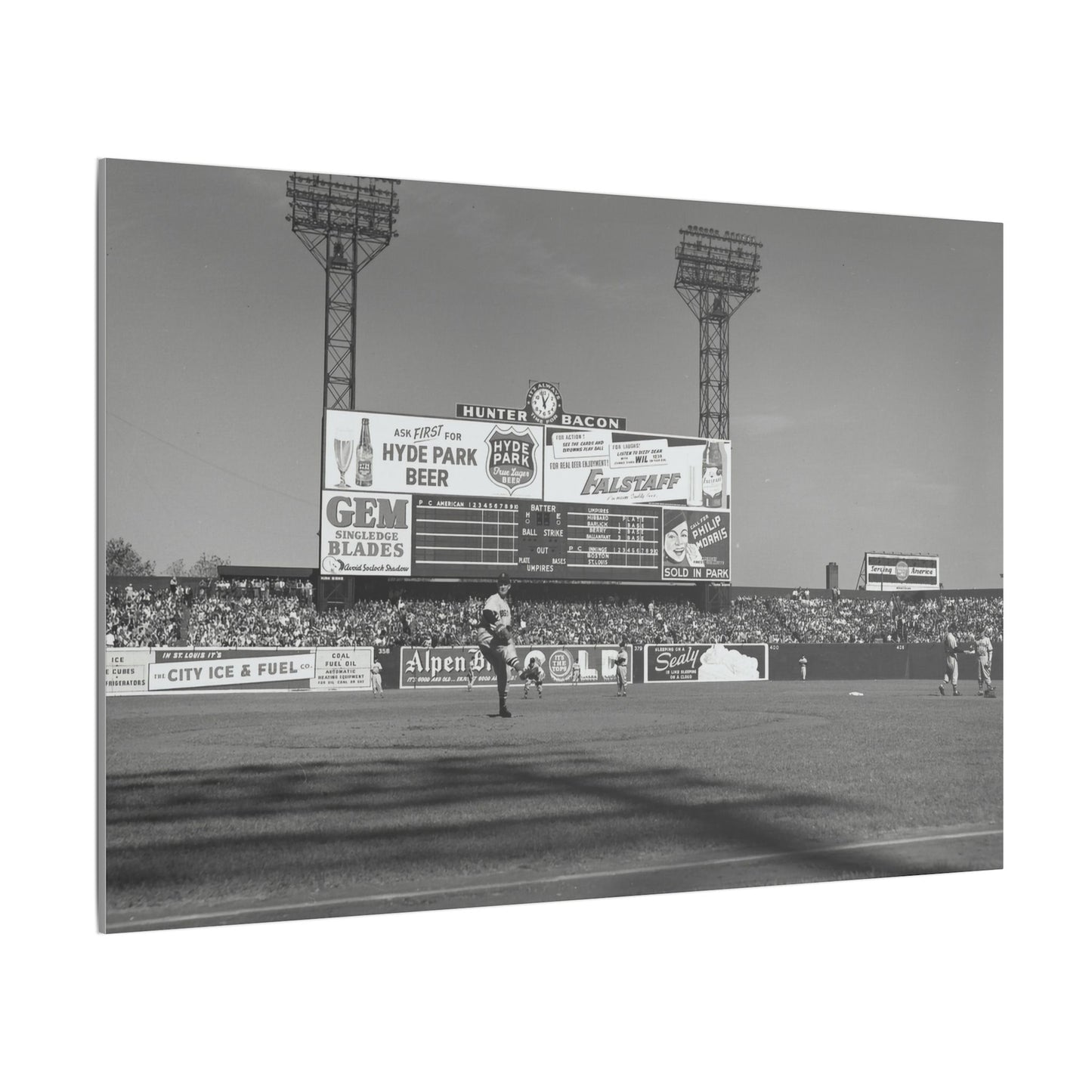 Canvas Print - 1946 World Series at Sportsman's Park