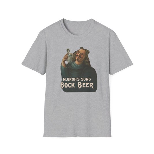 M. Groh’s Sons Premium Bock Beer Unisex T-Shirt - Old School Male 