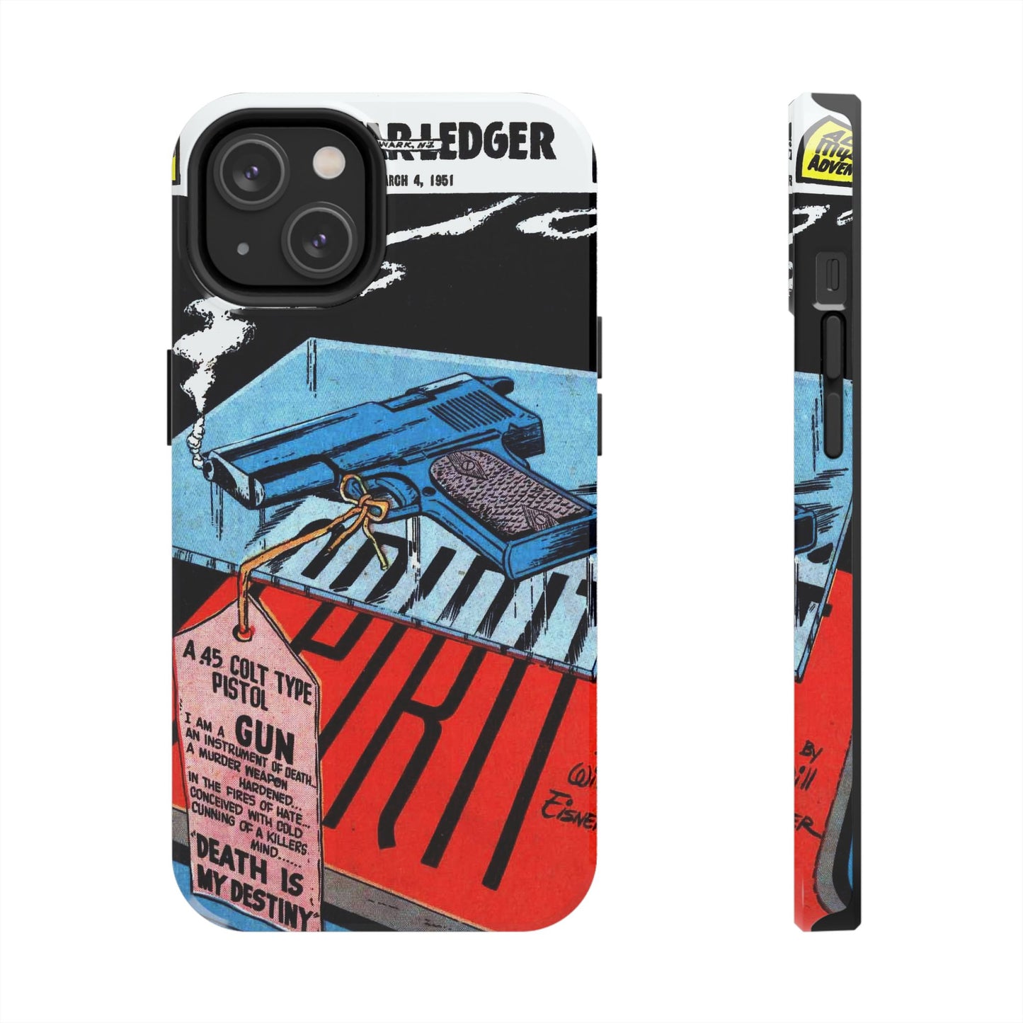 Vintage Comic Book Phone Cover Phone Case - Old School Male 