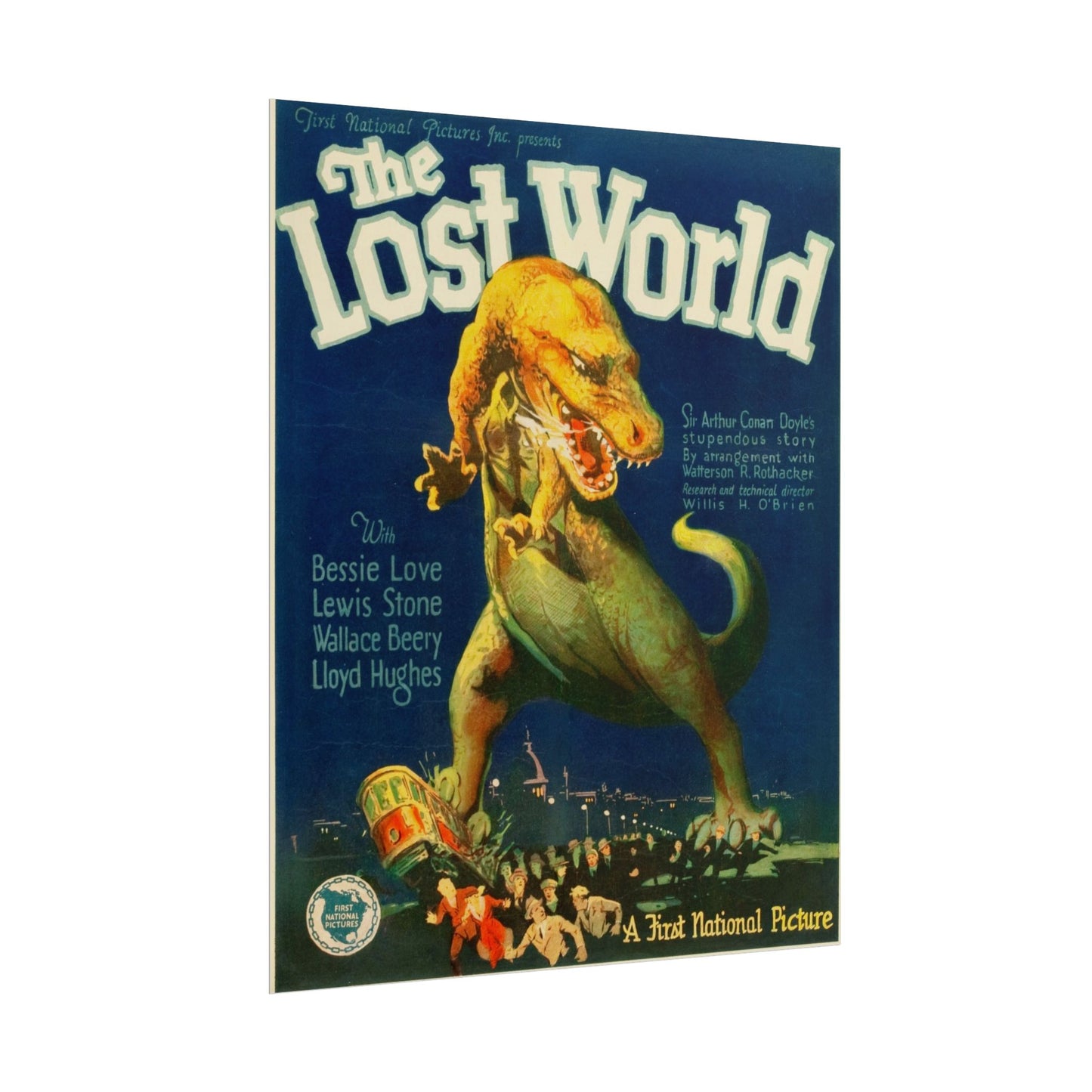 Vintage Lost World Movie Poster - Poster