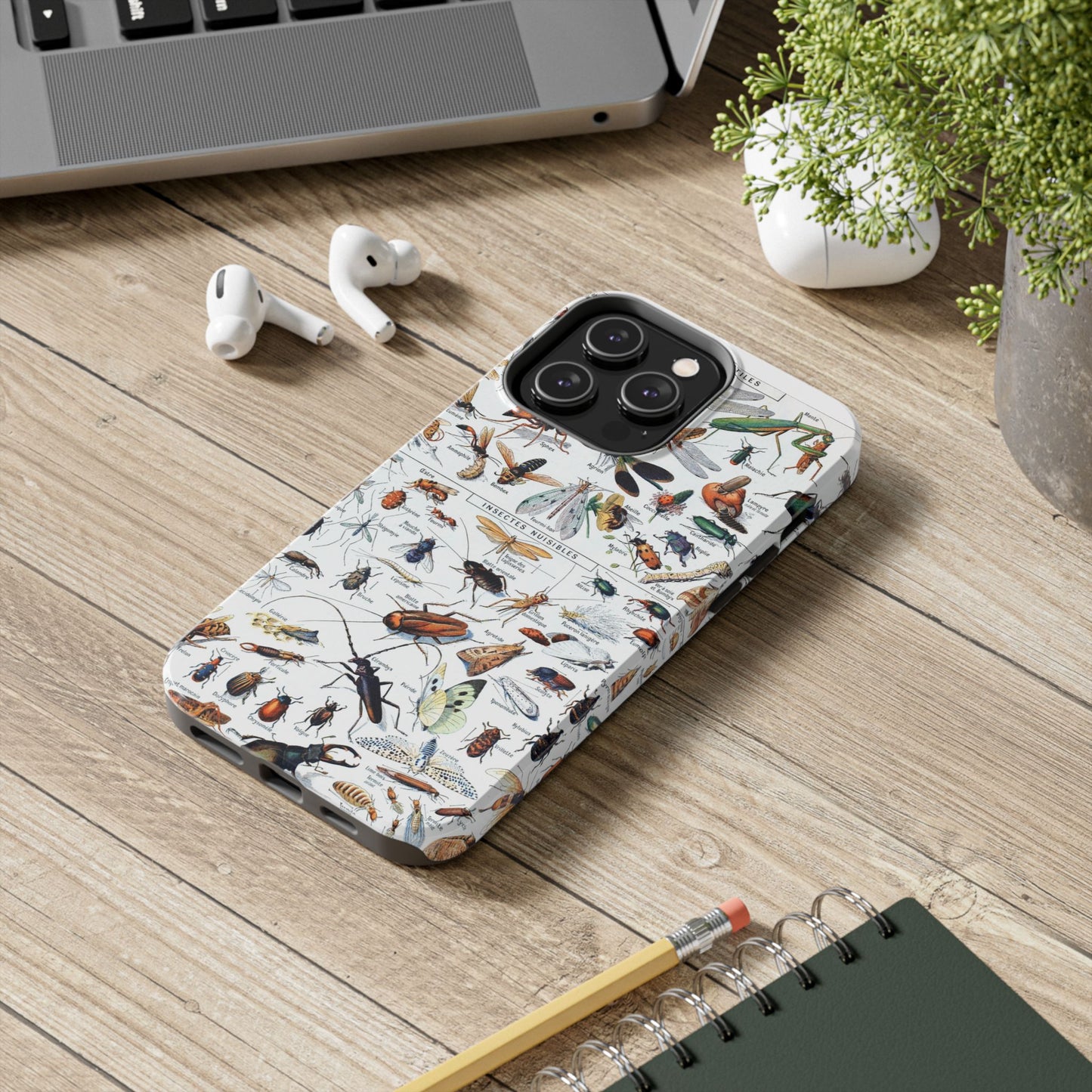 Insect-Themed Impact-Resistant Phone Cases