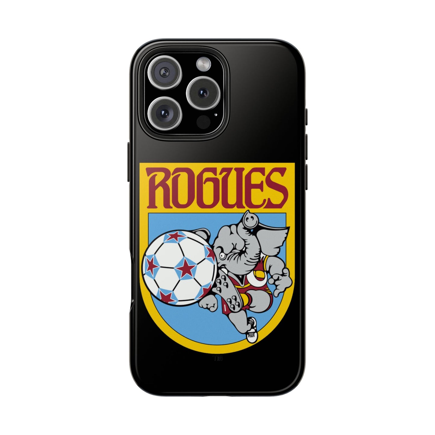 Memphis Rogues Vintage Soccer Team Logo Tough Phone Case - Old School Male 