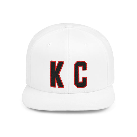 Kansas City Monarchs of the Negro League Flat Bill Snapback - Old School Male 