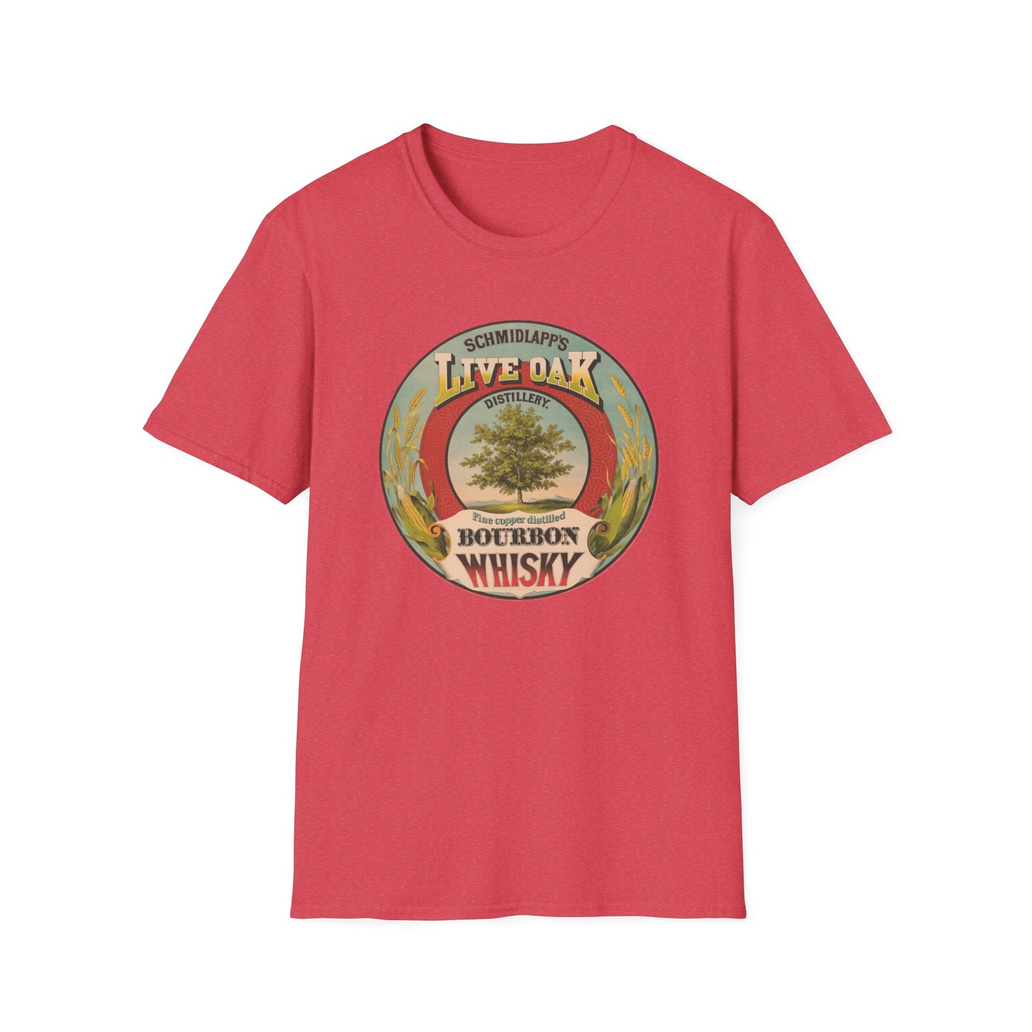 Vintage Live Oak Whiskey T-Shirt