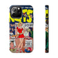 Vintage Comic Book Inspired Tough Phone Cases - Old School Male 