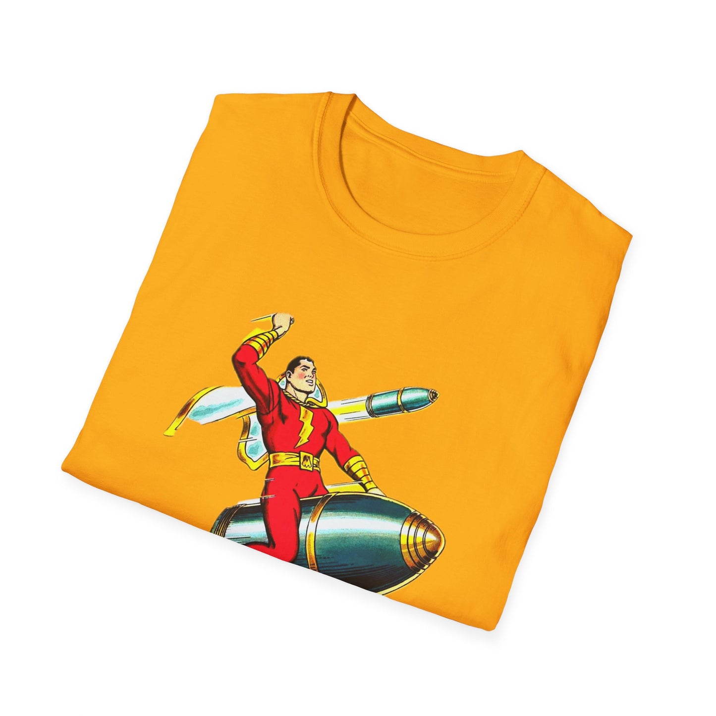 Vintage-Inspired Comic Graphic Unisex Soft T-Shirt