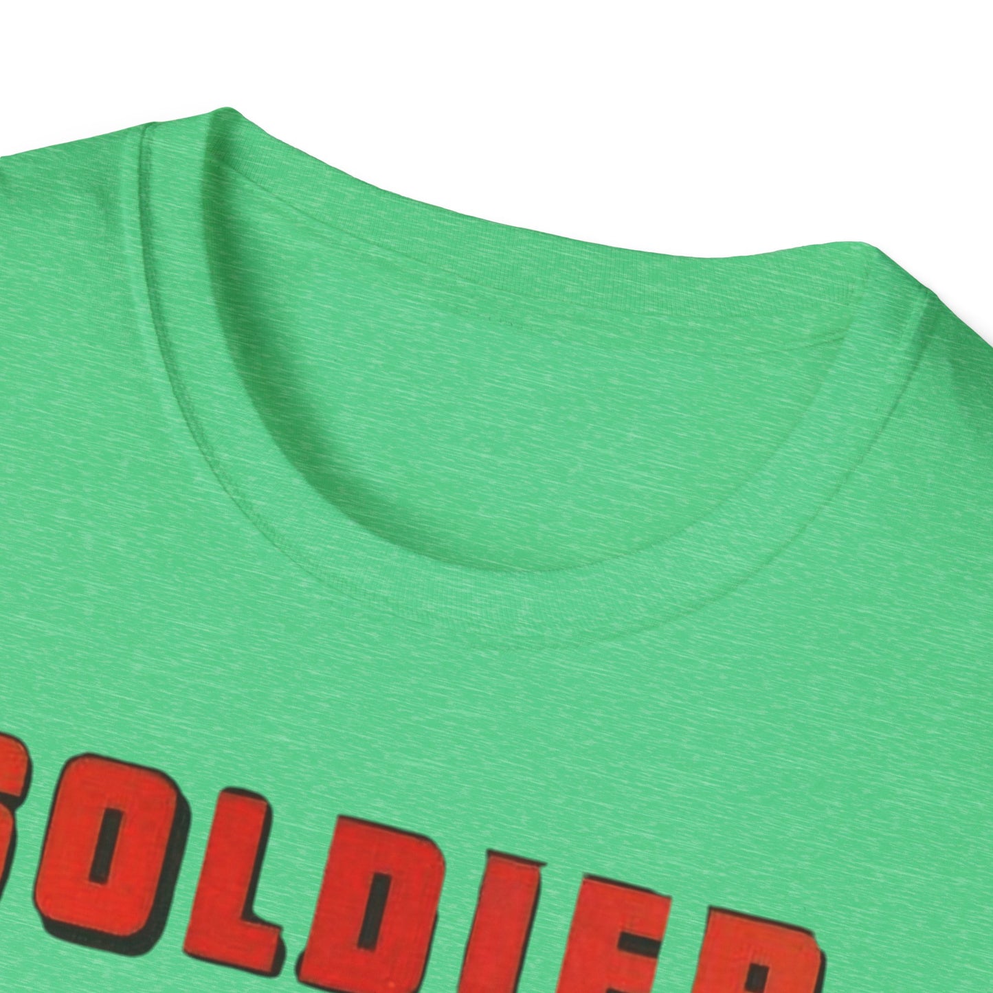 Vintage Retro Soldier Comics Graphic T-Shirt - 100% Cotton Classic Fit Tee