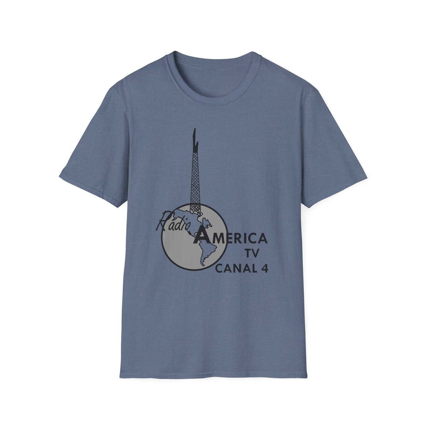 Rock The Retro Vibe With Our Classic 100% Cotton Radio America T-Shirt!