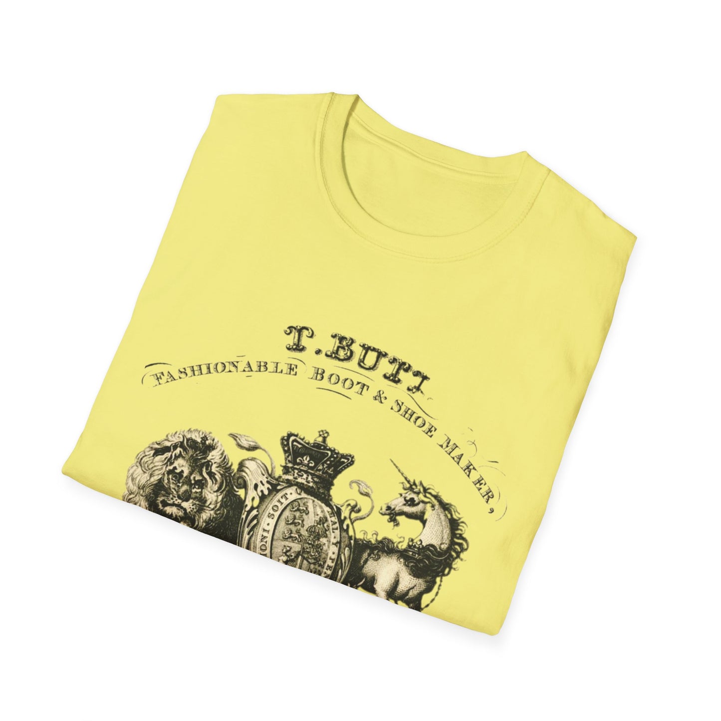 Vintage T Butt Shoemaker T-Shirt - 100% Cotton Retro Unisex Tee for Unique Style Enthusiasts