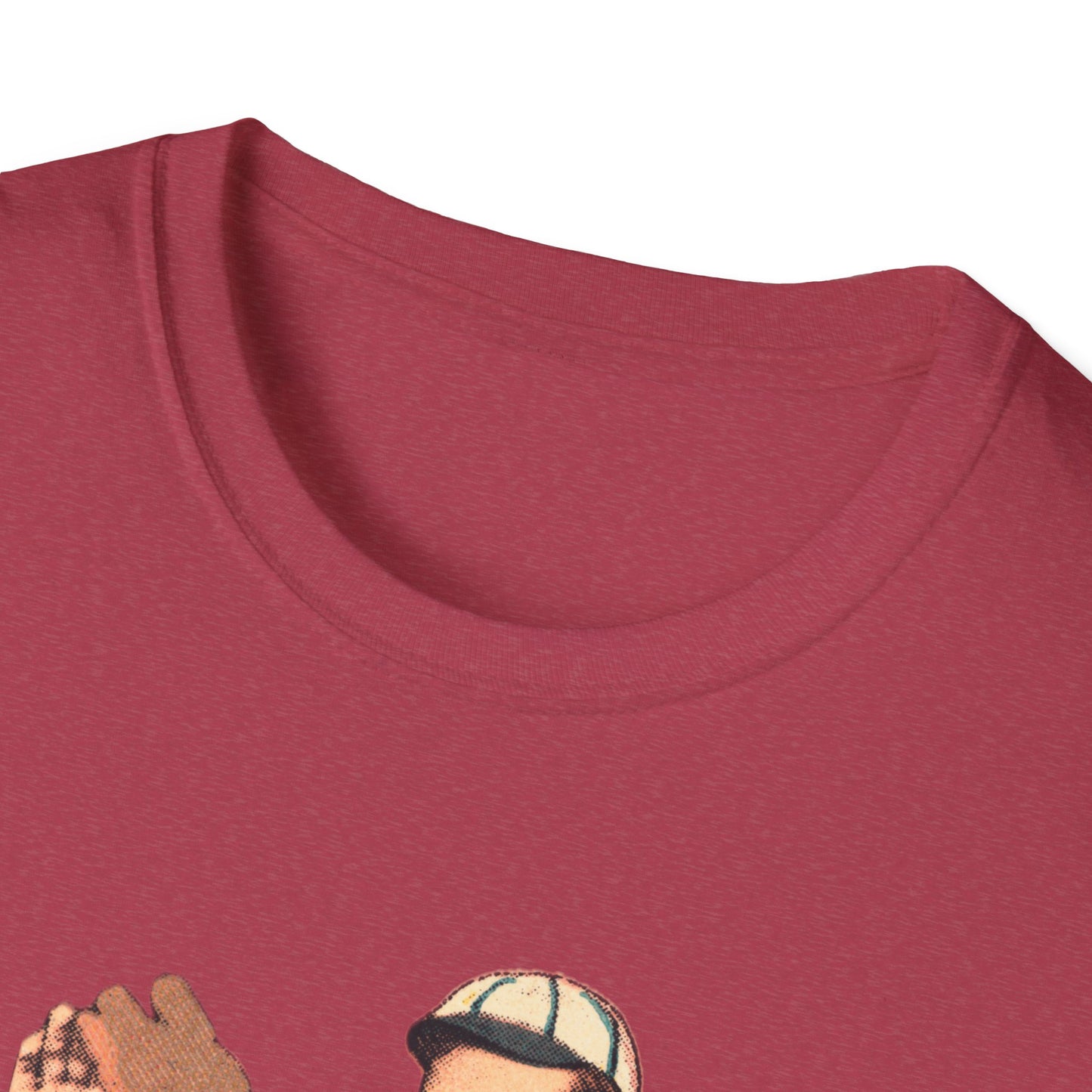 Retro Baseball Pitcher Graphic Tee