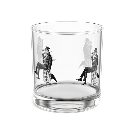 Classic Gentleman’s 10oz Rocks Glass - Vintage Style