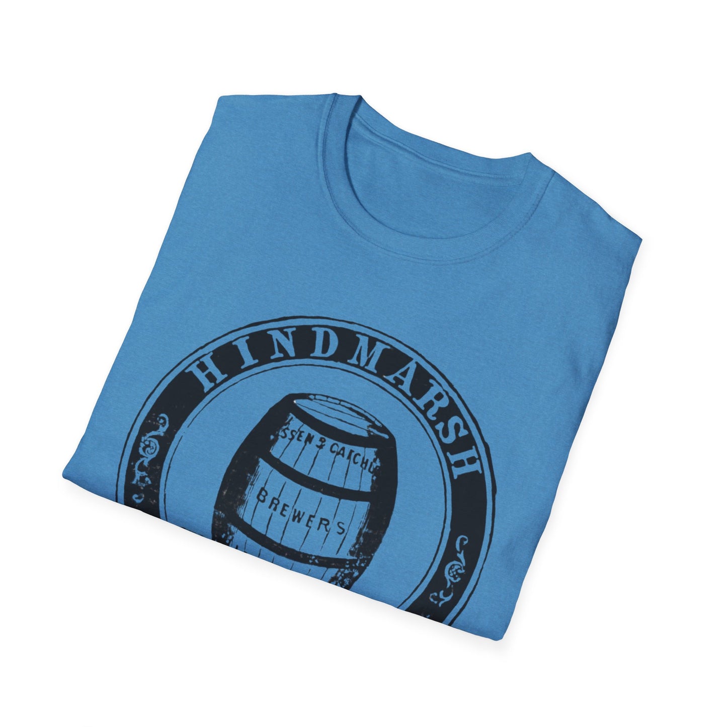 Vintage Hindmarsh Ales Unisex T-Shirt - 100% Cotton Softstyle Tee for Beer Lovers