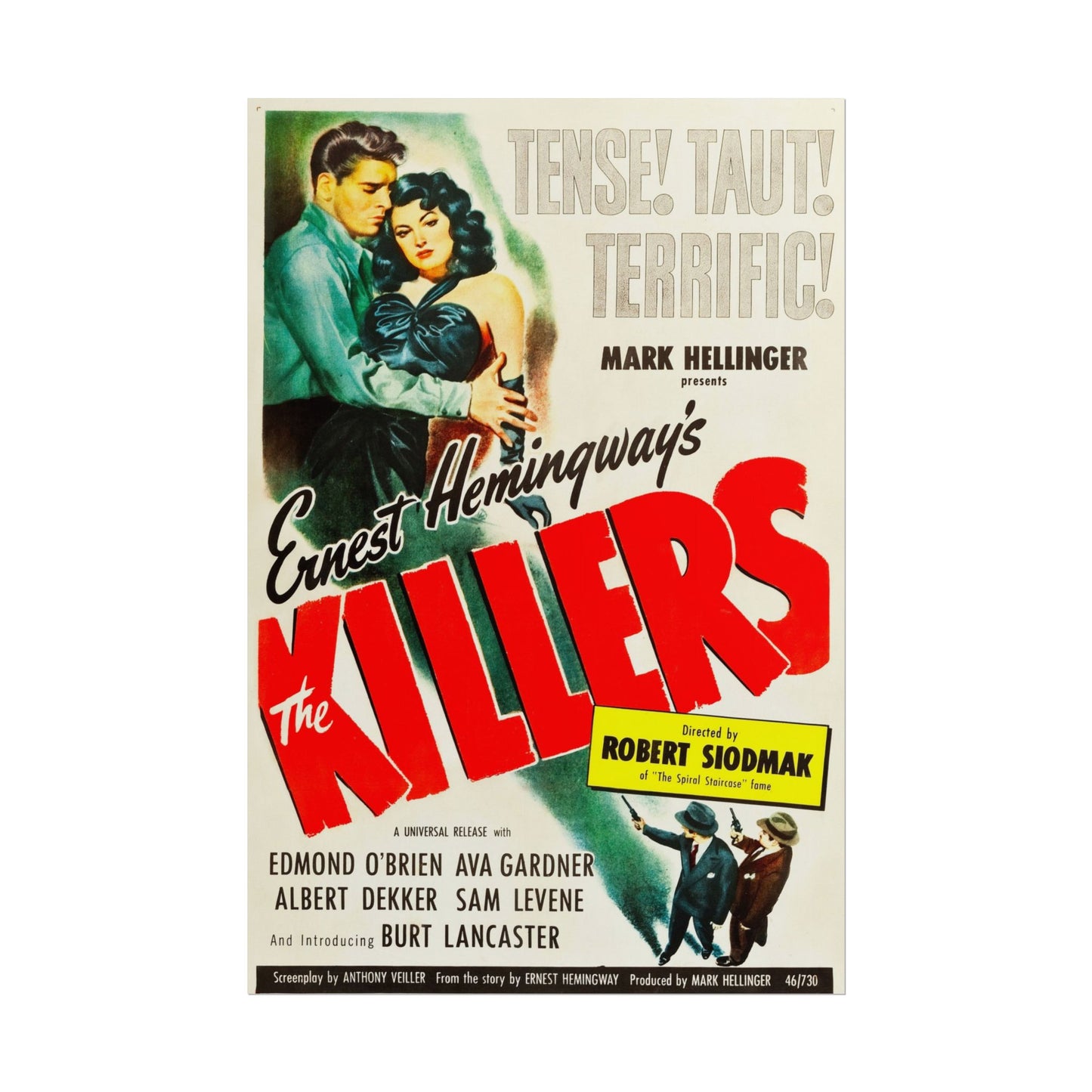 Poster Print The Killers Movie  Film Poster