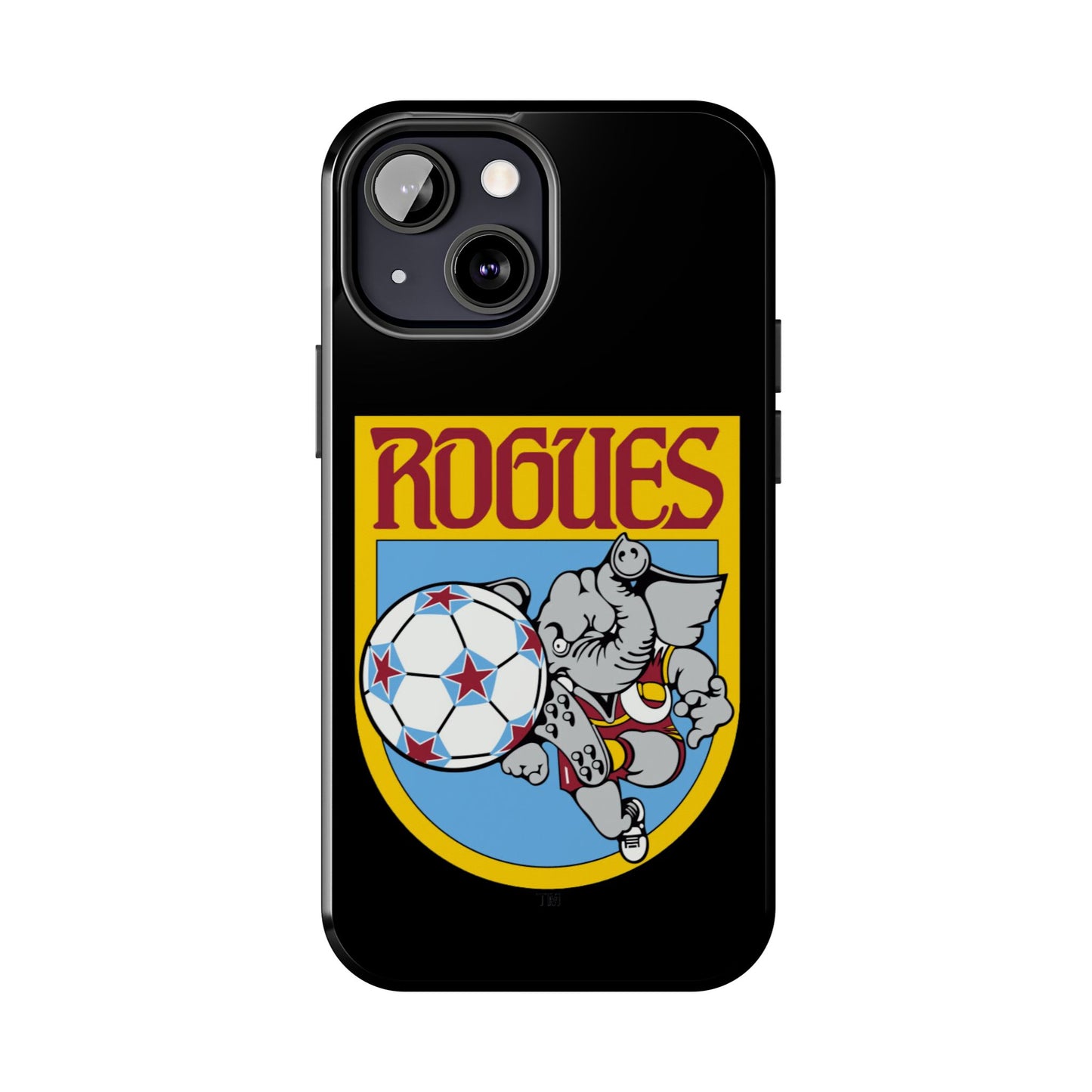 Memphis Rogues Vintage Soccer Team Logo Tough Phone Case - Old School Male 