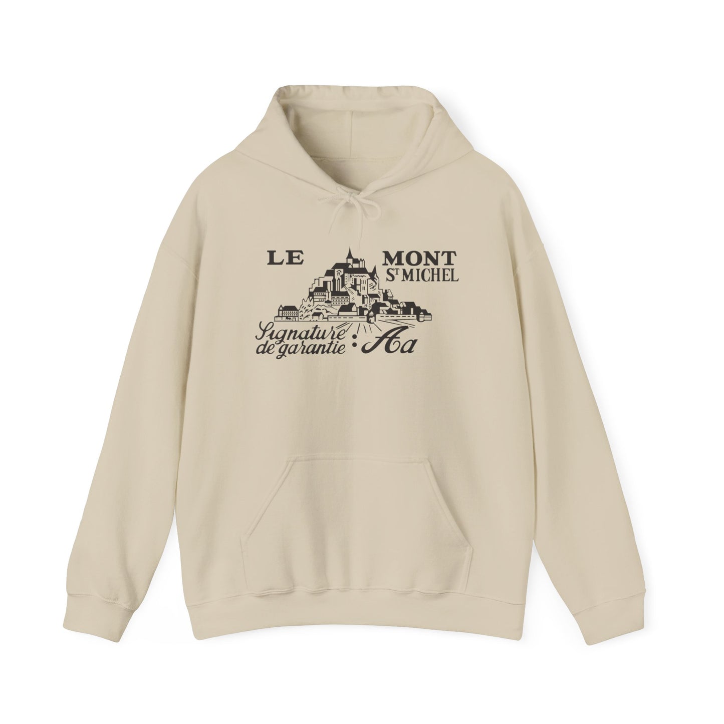 Mount St Michael Unisex Hoodie - Cozy 50% Cotton Sweatshirt with Kangaroo Pocket