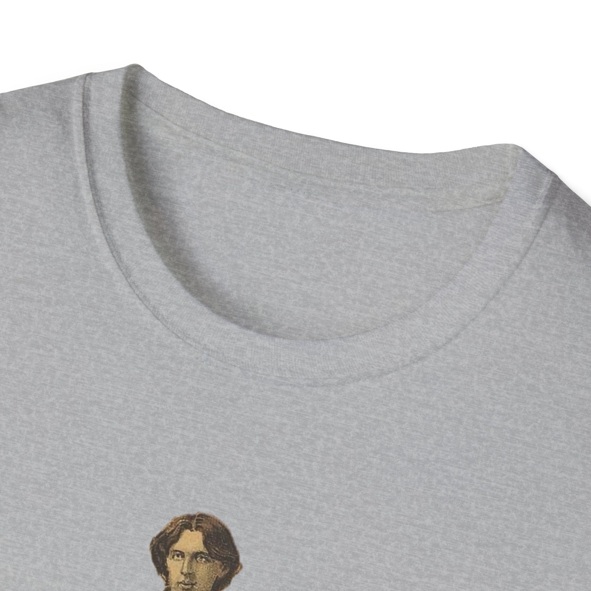 Classic Literary Icon T-Shirt - Old School Male 