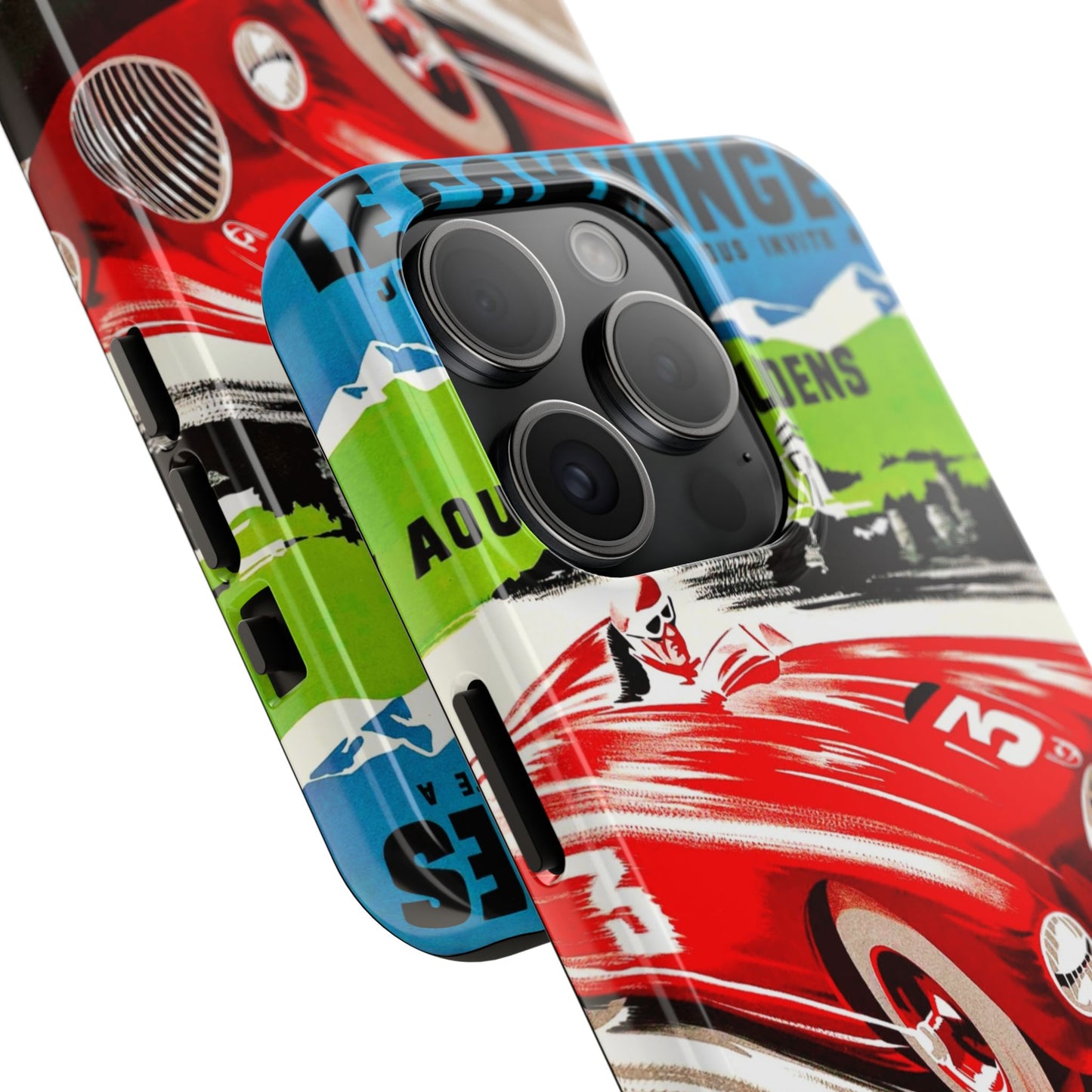 Vintage Racing Tough Phone Cases