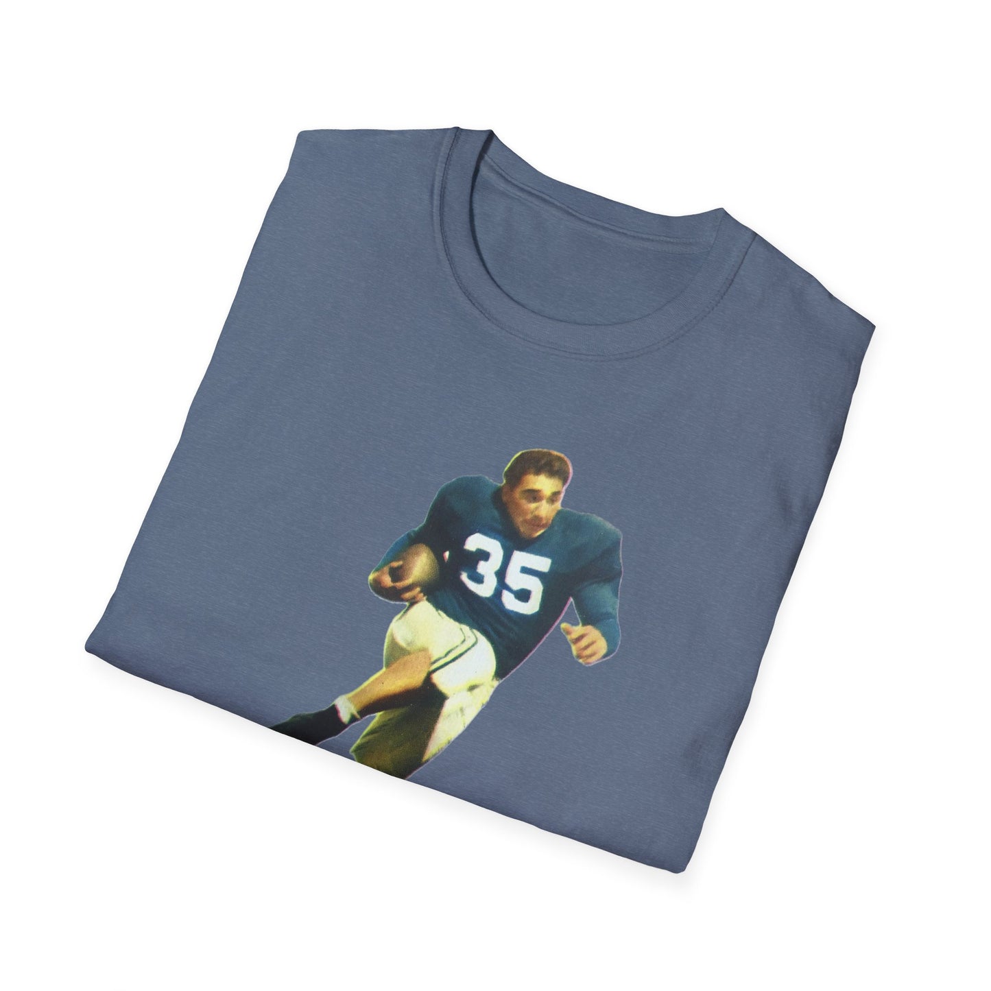 Vintage Alan Ameche Football Legend Unisex Softstyle Tee