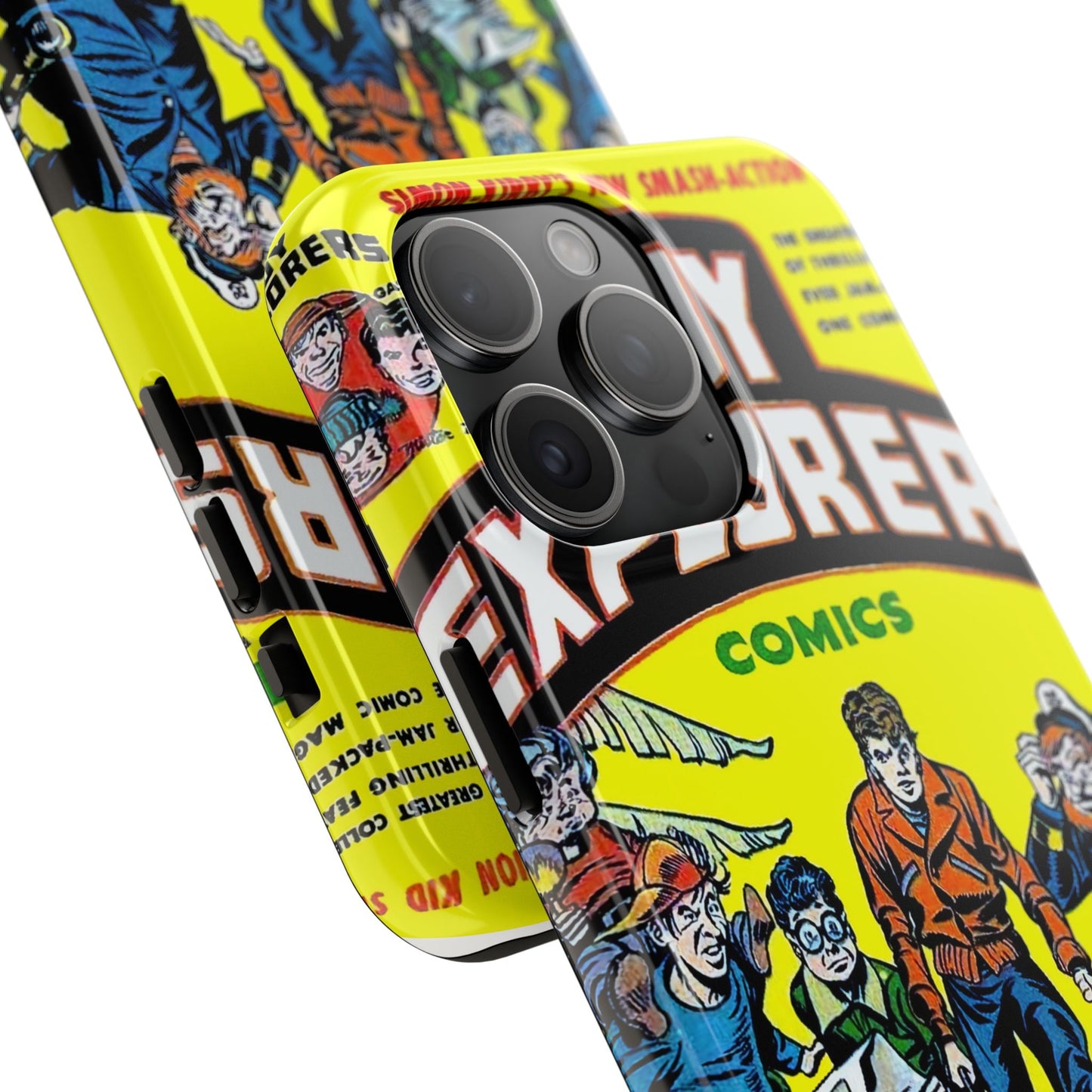 Vintage Comic Book Cover Rugged Phone Cases