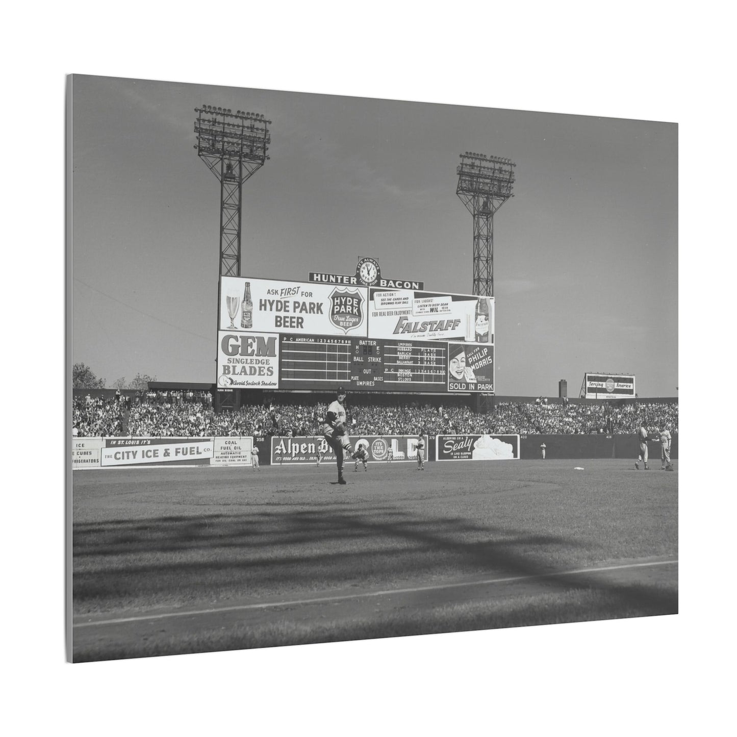 Canvas Print - 1946 World Series at Sportsman's Park