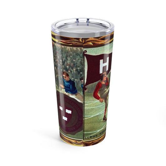 Classic Harvard Football Collector's Tumbler - Old School Male 