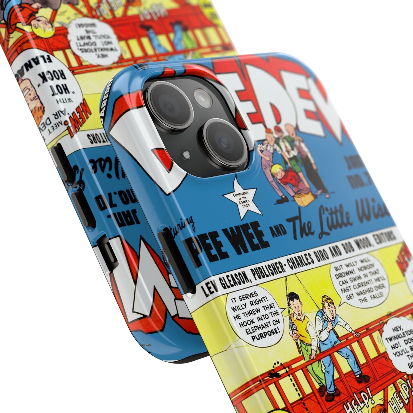 Vintage Comic Book Inspired Phone Case