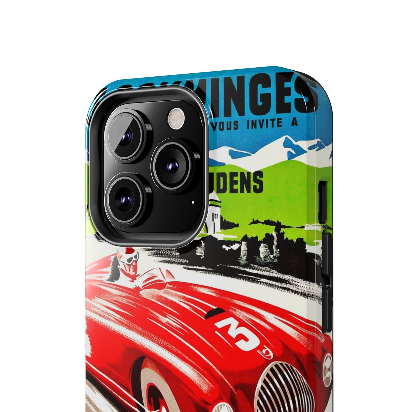 Vintage Racing Tough Phone Cases - Old School Male 