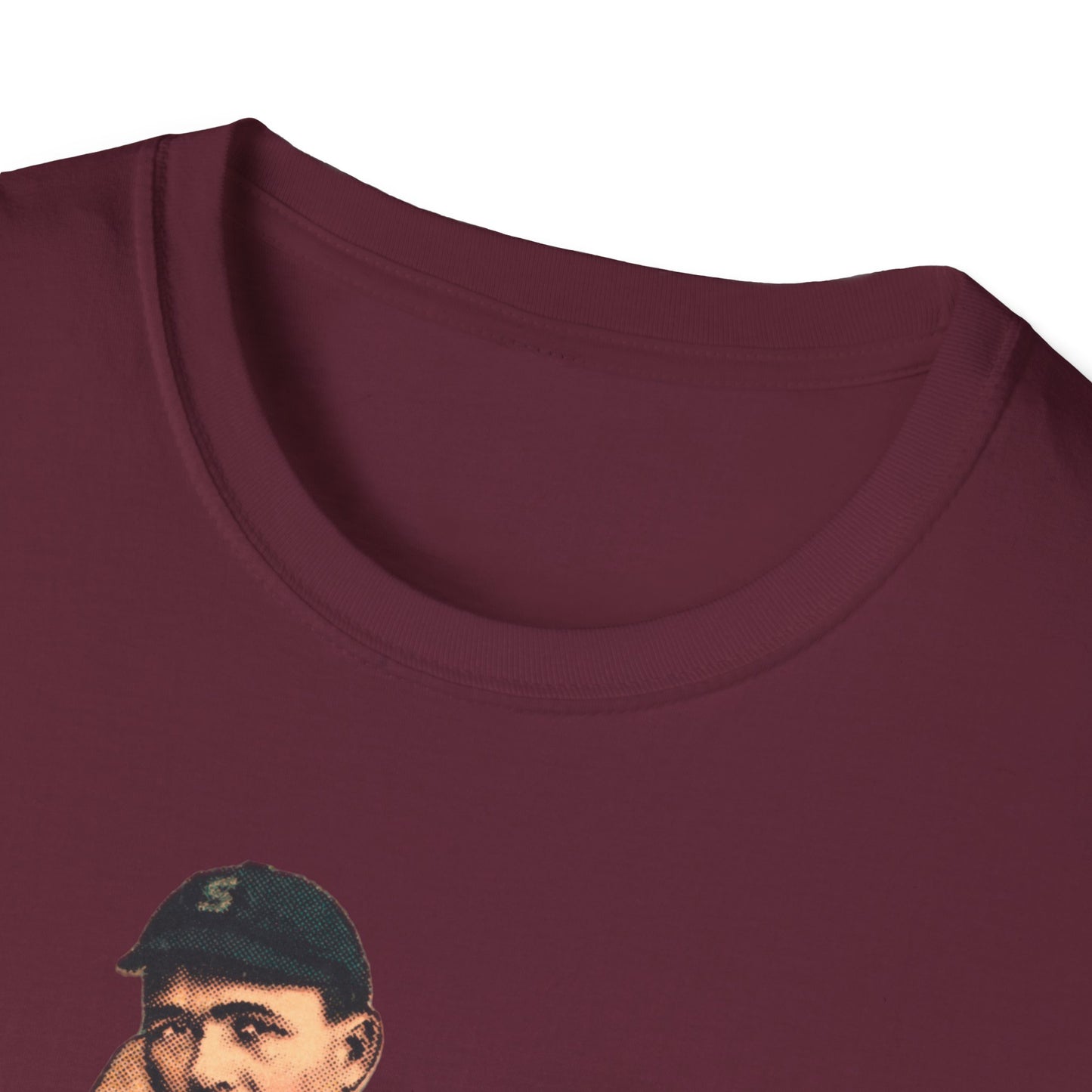 Retro Baseball Player T-Shirt - Old School Male 