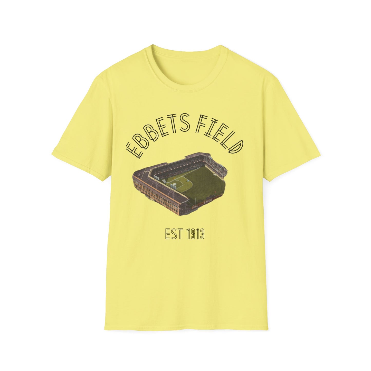 Classic Ebbets Field Retro Baseball Park Tee