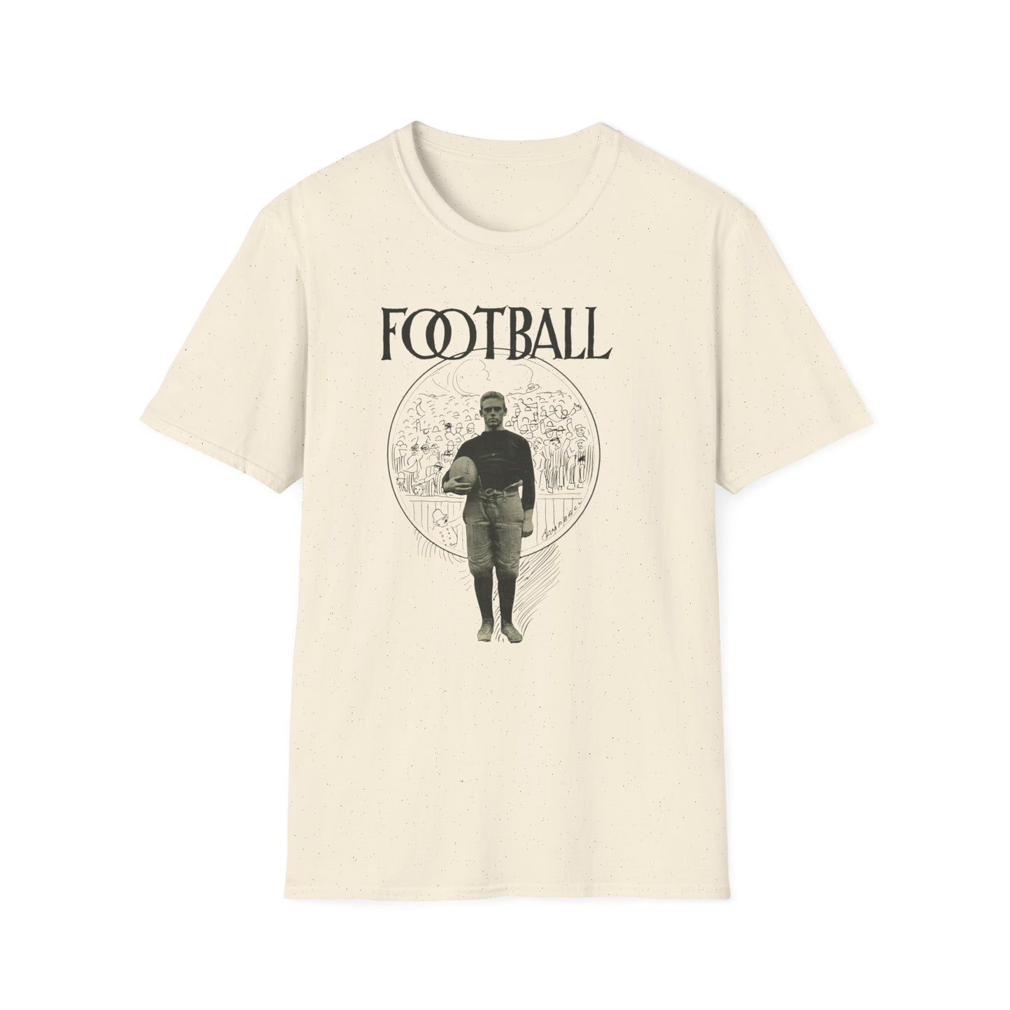 Score Big With Our Vintage Football Tee - Unisex Comfort For Game Day and Retro Vibes!