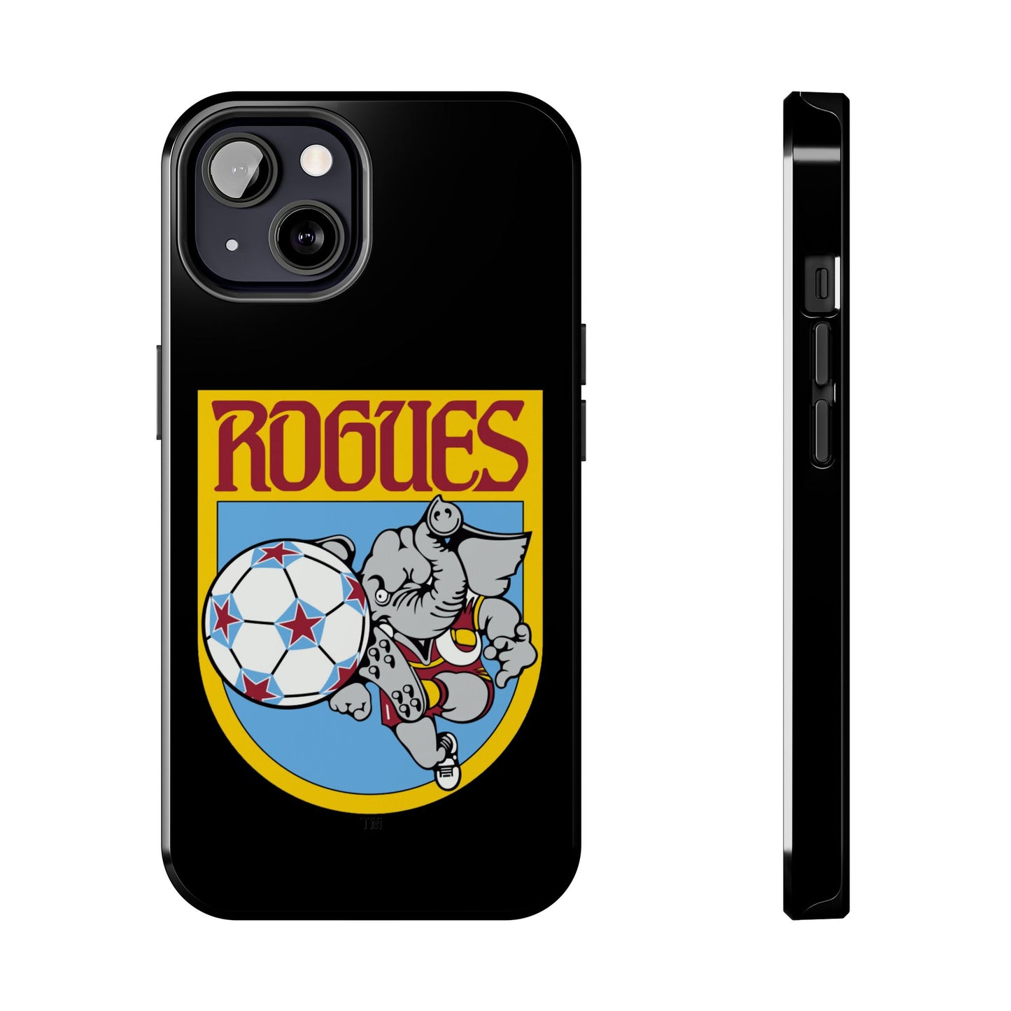 Memphis Rogues Vintage Soccer Team Logo Tough Phone Case - Old School Male 