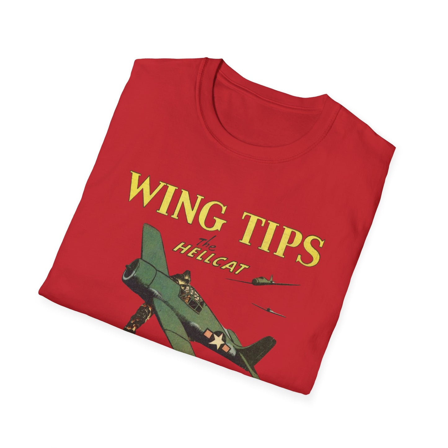 Vintage Aviation T-Shirt - Retro Hellcat Plane Design for Aviation Enthusiasts