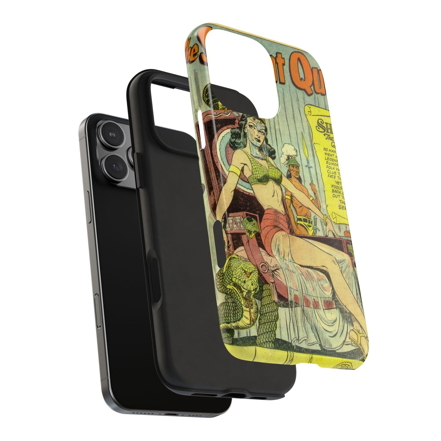 Vintage Serpent Queen Fantasy Comic Phone Case