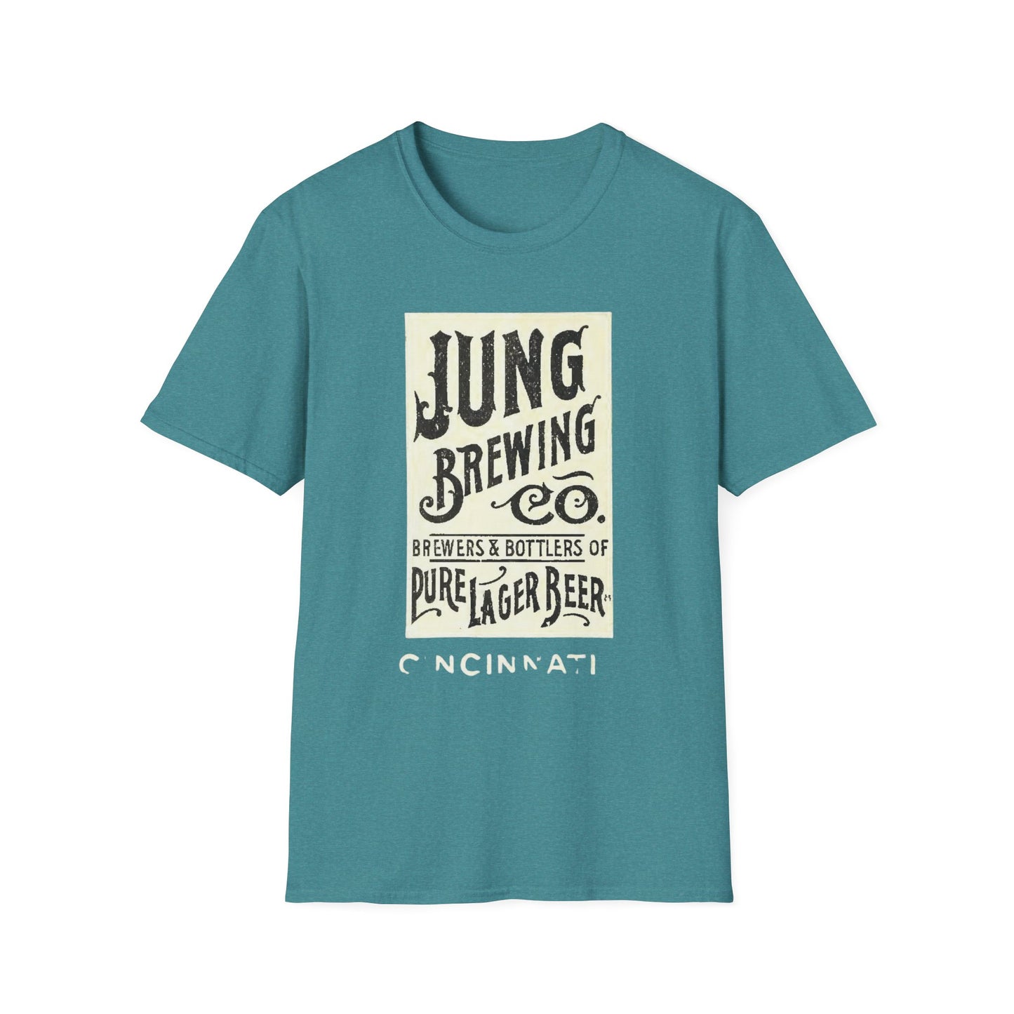 Vintage Jung Brewing Unisex T-Shirt – Retro Style Soft Cotton Tee for Beer Lovers