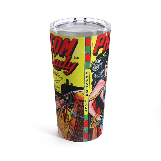 Vintage Phantom Lady 20oz Insulated Tumbler - Old School Male 