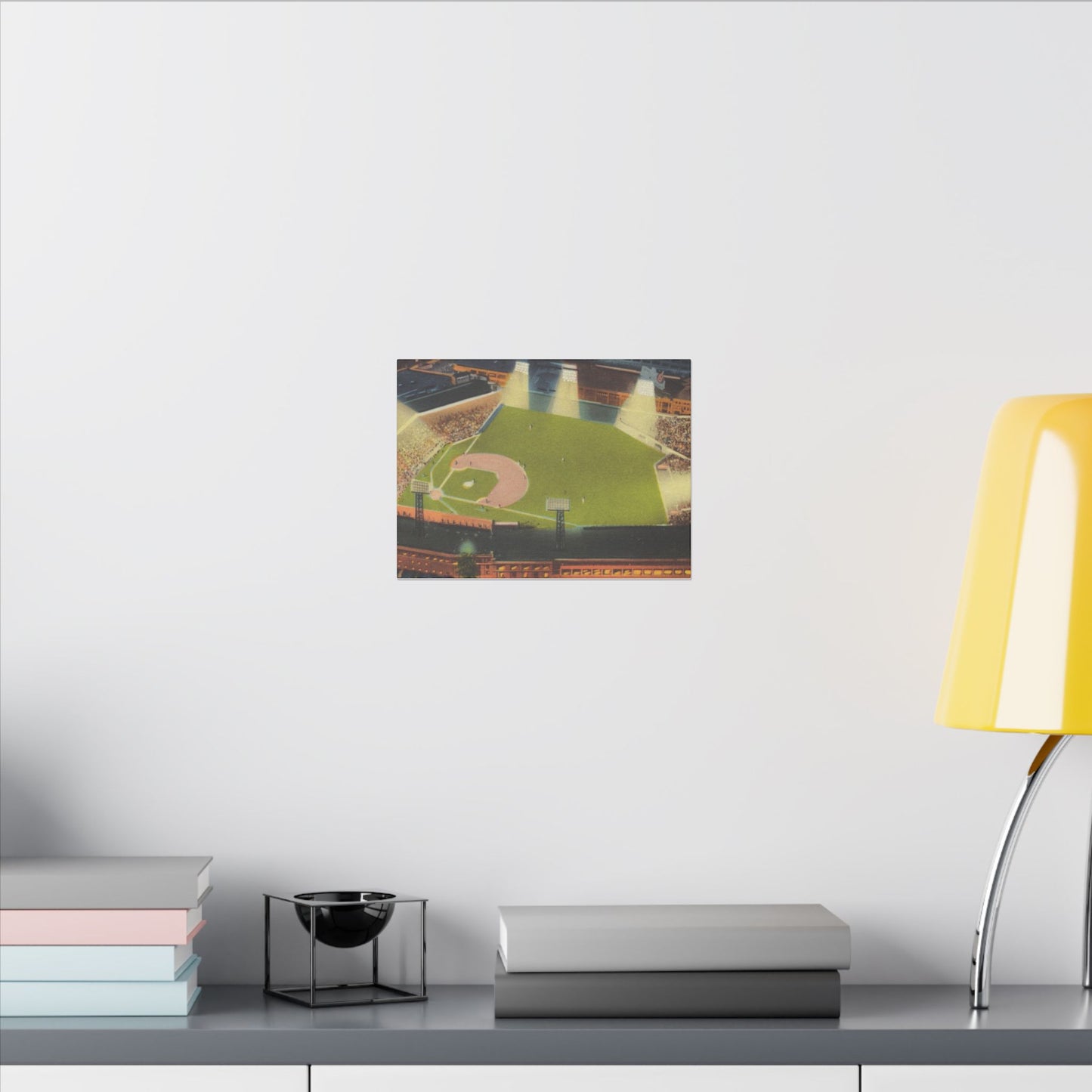 Vintage Fenway Park Canvas Art Print